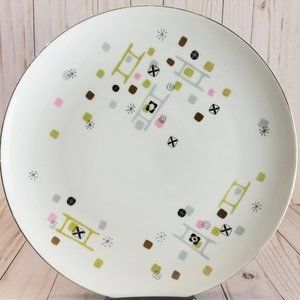 Large MCM Frolic Style Modern 12" Serving Plate